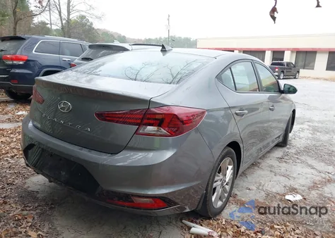 2019 Hyundai Elantra Sel from USA, damaged, VIN 5NPD84LFXKH454408